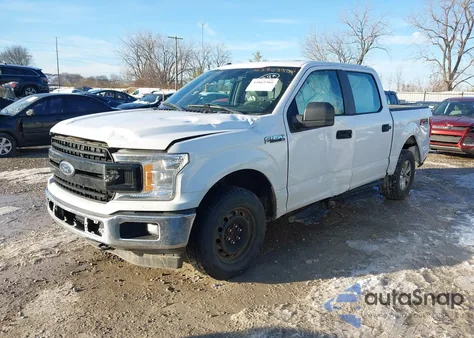 2018 Ford F-150 Xl from USA, damaged, VIN 1FTEW1EG2JKF23591